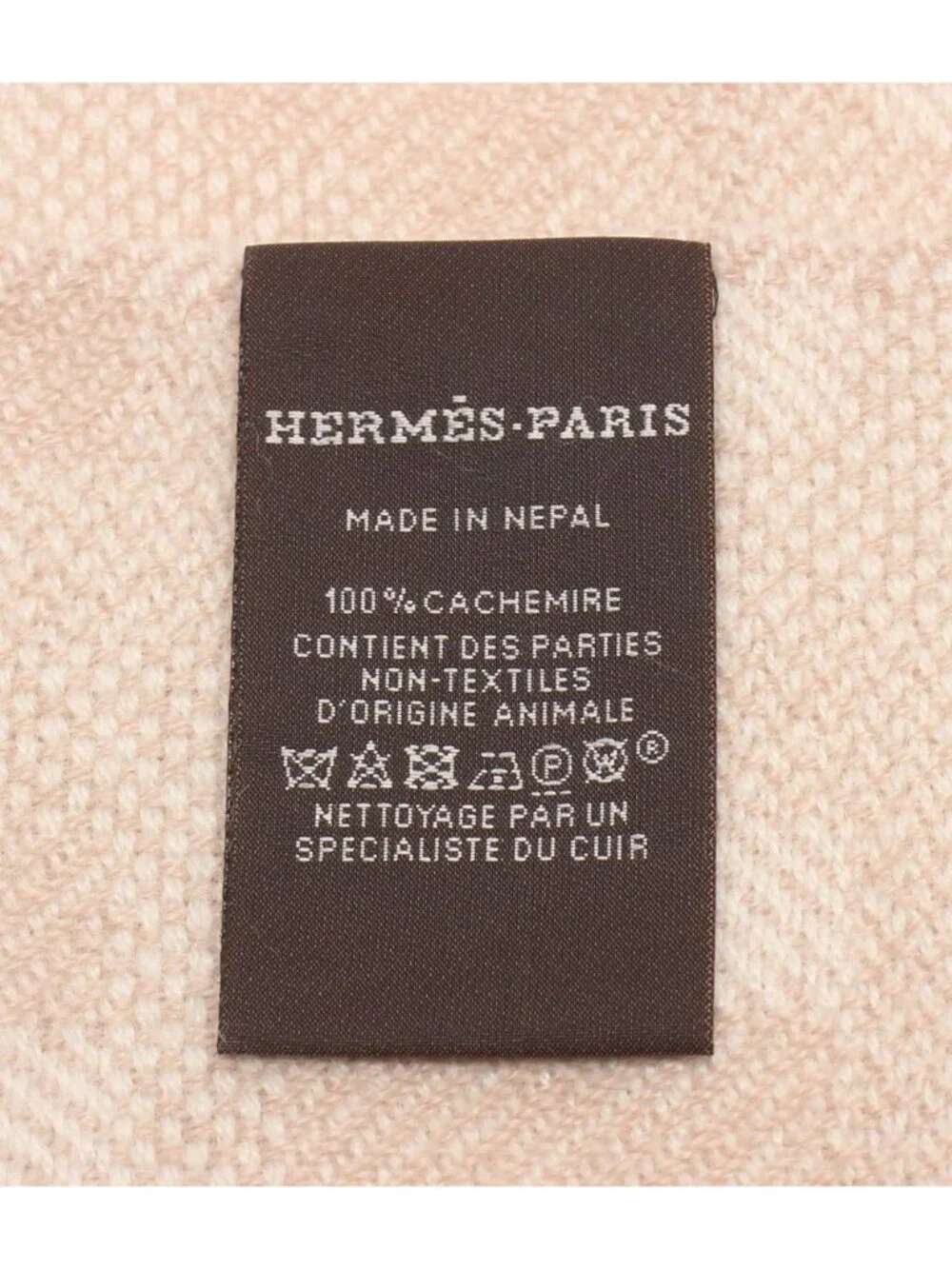 Hermes Scarf Jacquard Cashmere